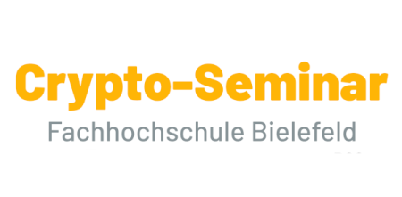 Crypto-Seminar Fachhochschule Bielefeld